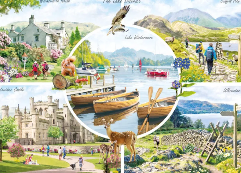 The Lake District Puzzel (1000 stukjes)