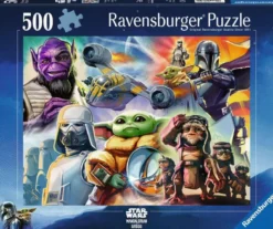 The Mandalorian and Grogu Puzzel (500 stukjes)