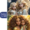 The Moon and the Sun - Mother & Daughter Collection Puzzel (2x 500 stukjes)