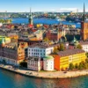 The Old Town of Stockholm, Sweden Puzzel (500 stukjes)