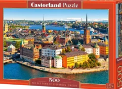 The Old Town of Stockholm, Sweden Puzzel (500 stukjes)