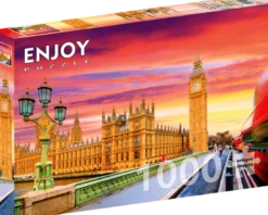 The Palace of Westminster - London Puzzel (1000 stukjes)