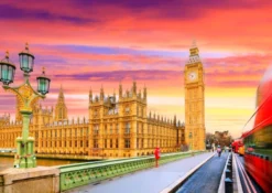 The Palace of Westminster - London Puzzel (1000 stukjes)