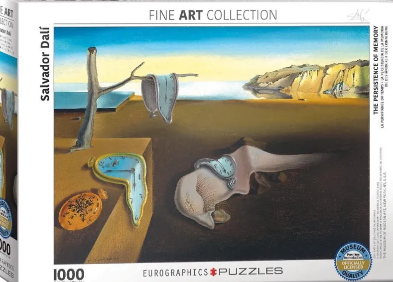 The Persistence of Memory - Salvador Dali Puzzel (1000 stukjes)