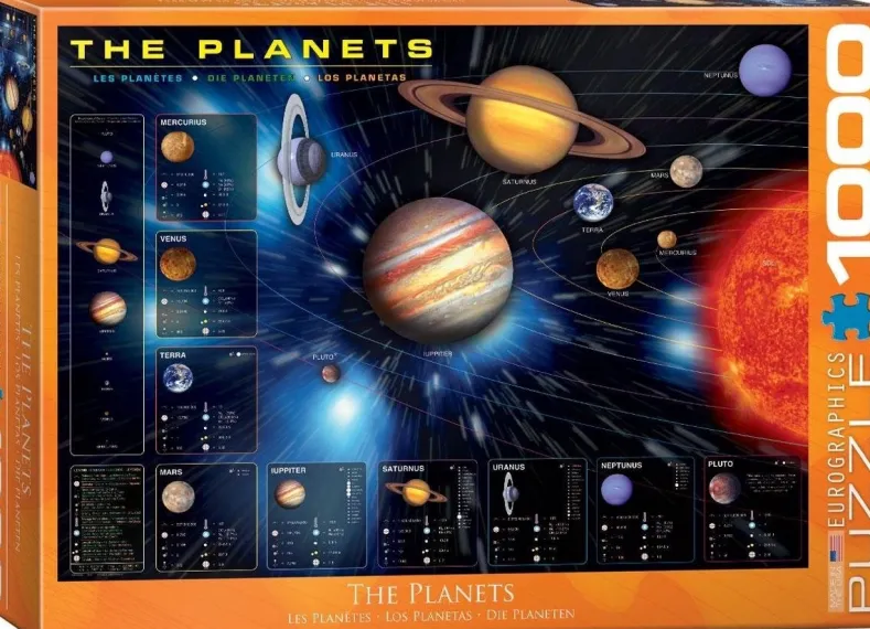The Planets Puzzel (1000 stukjes)