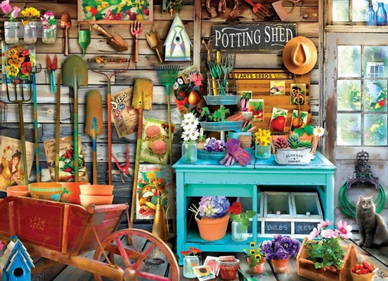 The Potting Shed Puzzel (1000 stukjes)