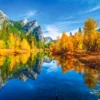 The Three Brothers - Yosemite National Park - USA Puzzel (1000 stukjes)