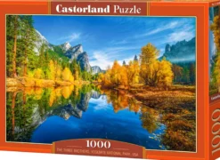 The Three Brothers - Yosemite National Park - USA Puzzel (1000 stukjes)
