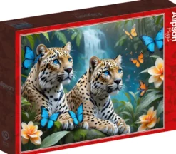 The Two Leopards Puzzel (1000 stukjes)