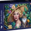 The Woman and the Cat Puzzel (1000 stukjes)