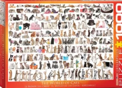 The World of Cats Puzzel (1000 stukjes)