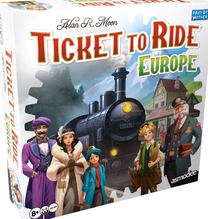 Ticket to Ride Europe (Engelse versie)