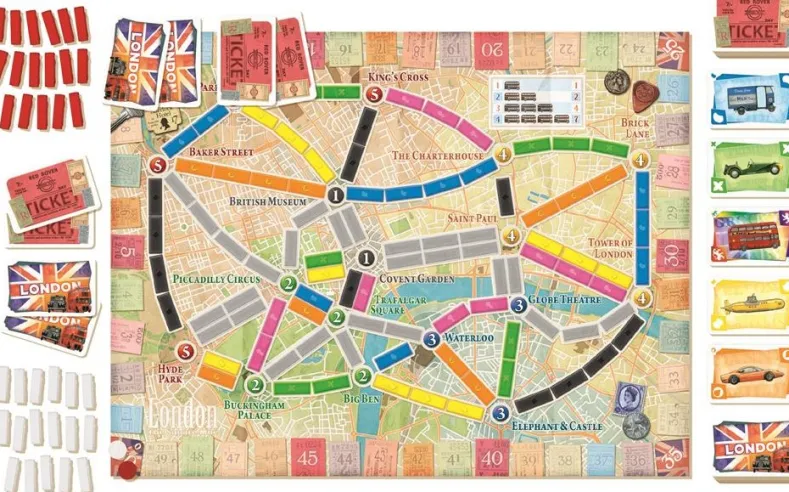 Ticket to Ride - London (NL versie)