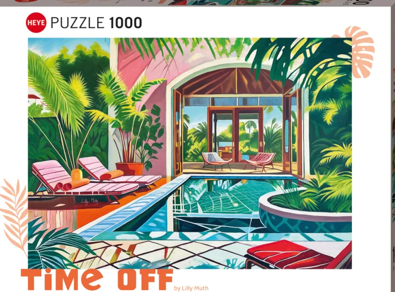 Time Off - Pool Position Puzzel (1000 stukjes)