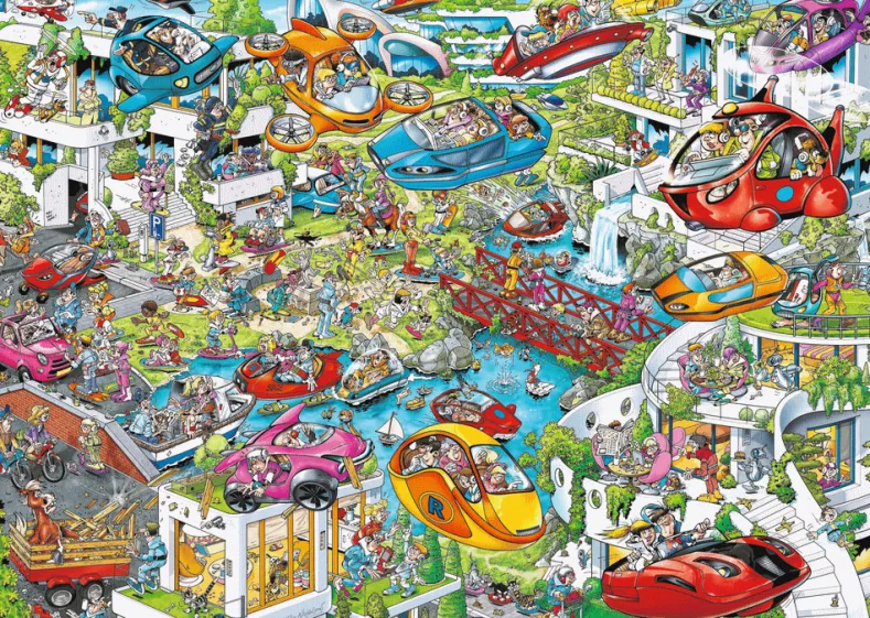 Time Travel 4 - Future Time Puzzel (1000 stukjes)