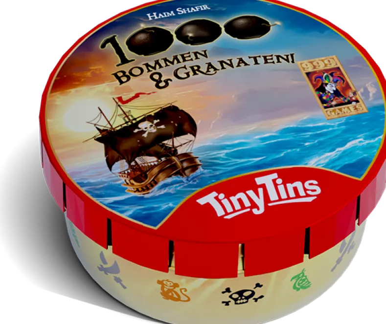 Tiny Tins - 1000 Bommen en Granaten - Dobbelspel