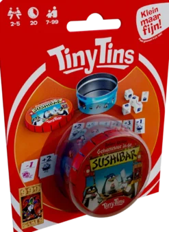 Tiny Tins - Geharrewar in de Sushibar - Dobbelspel