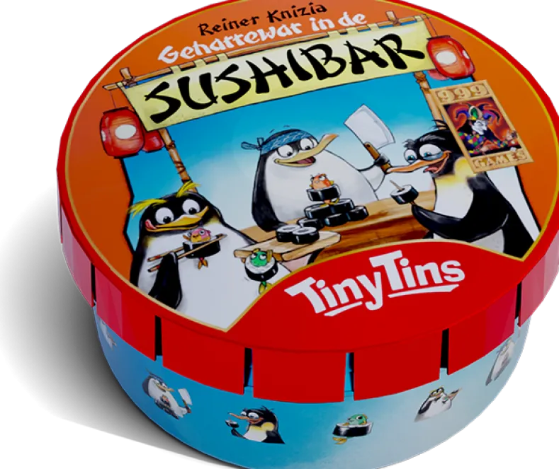 Tiny Tins - Geharrewar in de Sushibar - Dobbelspel