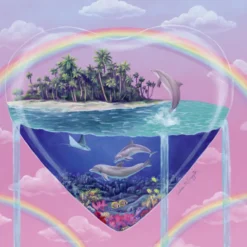 Tiny Worlds - The Dolphins Puzzel (1000 stukjes)