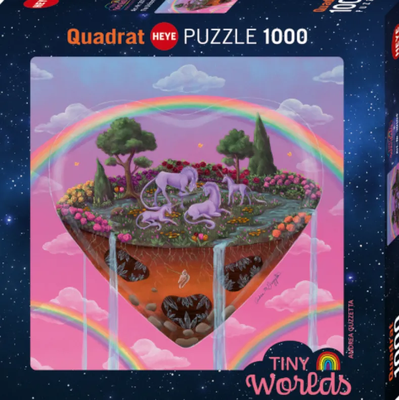 Tiny Worlds - The Unicorns Puzzel (1000 stukjes)