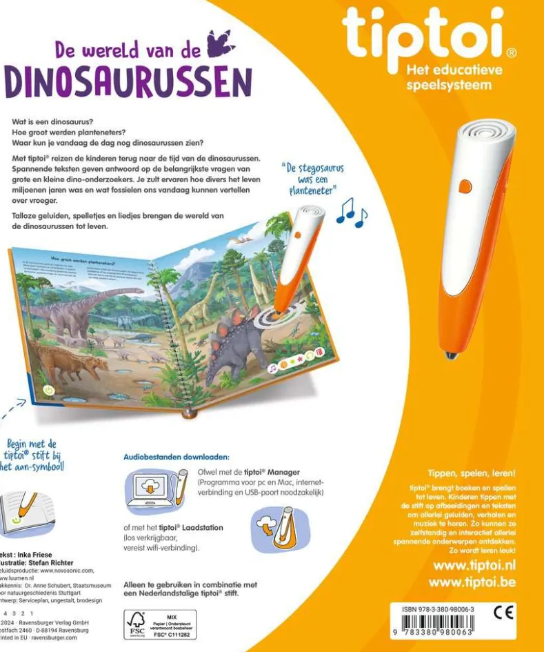 Tiptoi - De Wereld van de Dinosaurussen