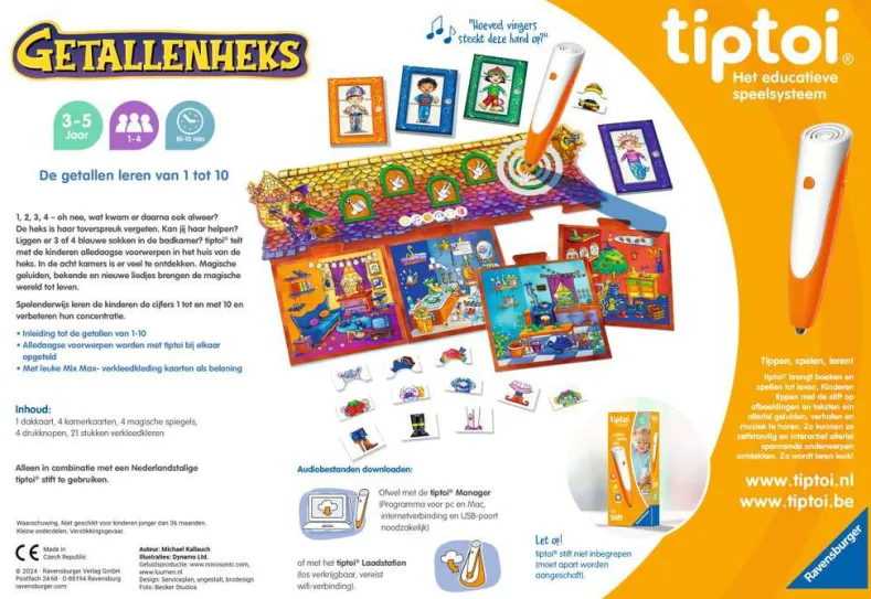 Tiptoi - Getallenheks