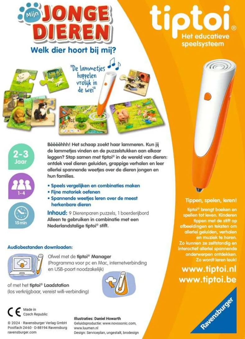 Tiptoi - Mijn Jonge Dieren