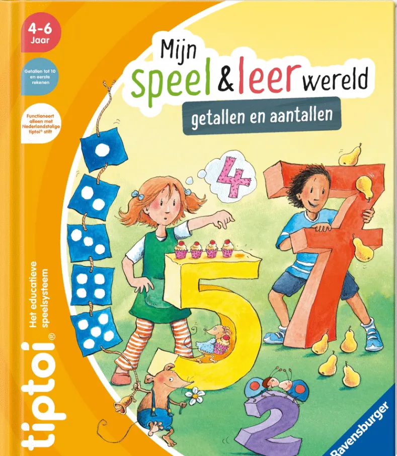 Tiptoi - Mijn Speel & Leer Wereld – Getallen en Aantallen