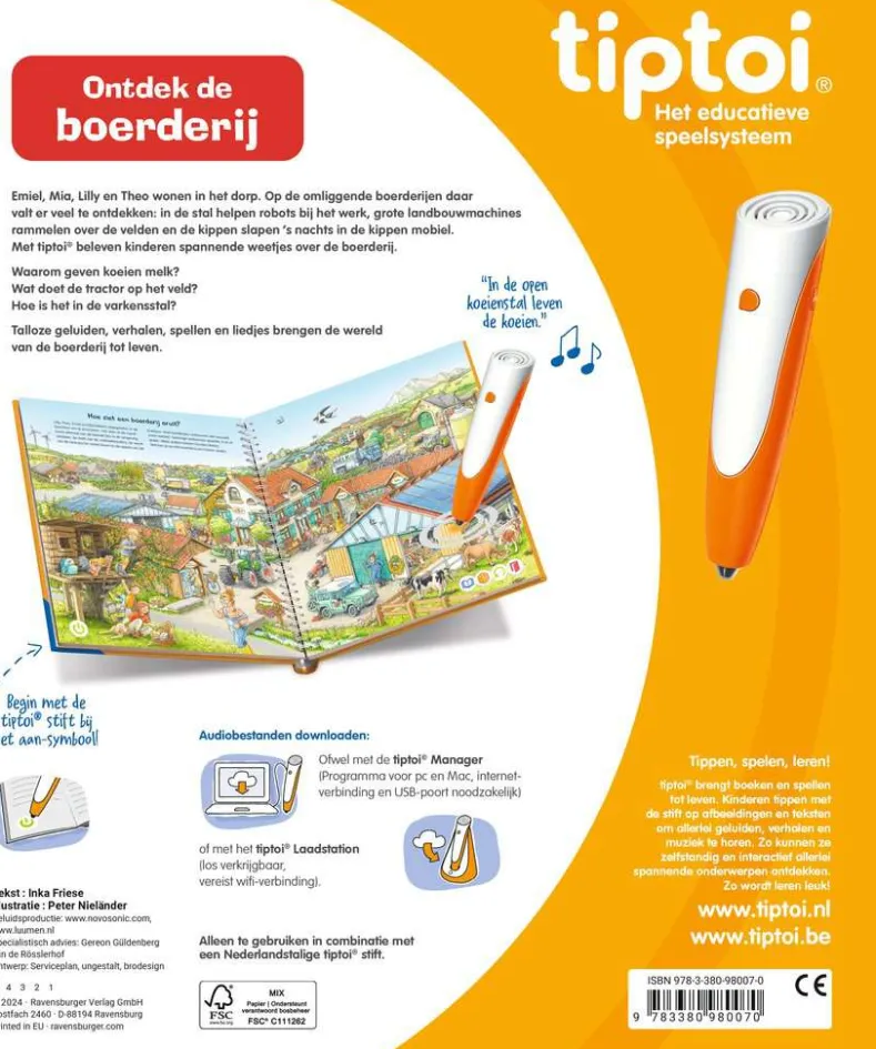 Tiptoi - Ontdek de Boerderij
