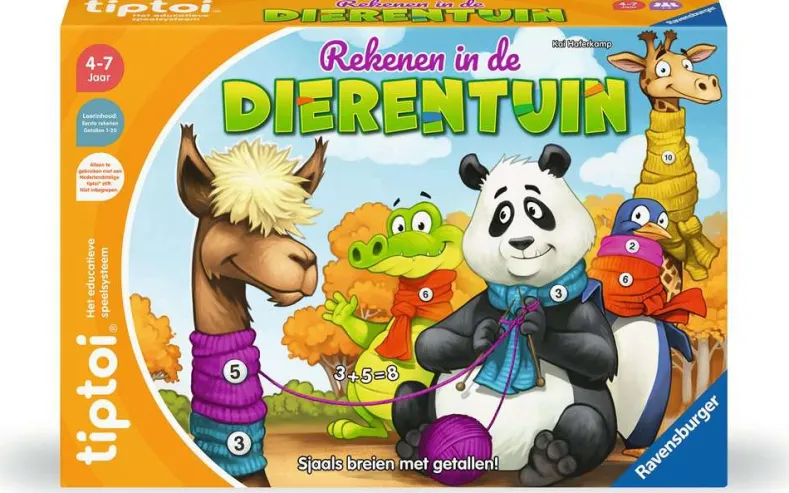 Tiptoi - Rekenen in de Dierentuin
