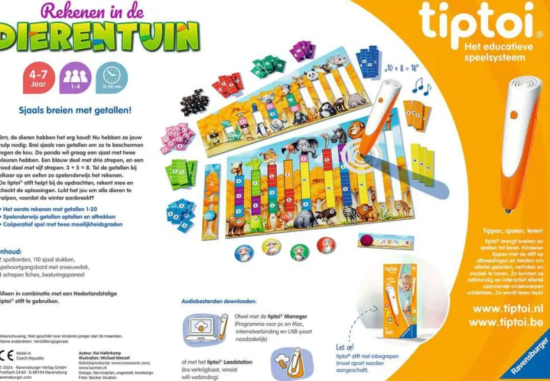Tiptoi - Rekenen in de Dierentuin