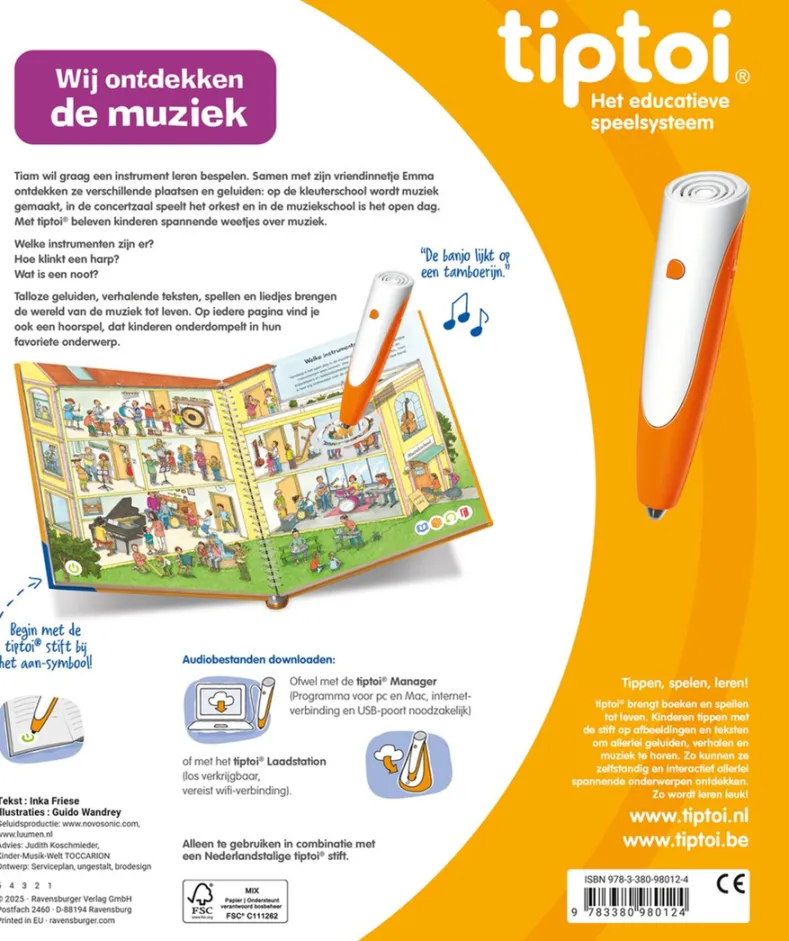 Tiptoi - Wij Ontdekken De Muziek