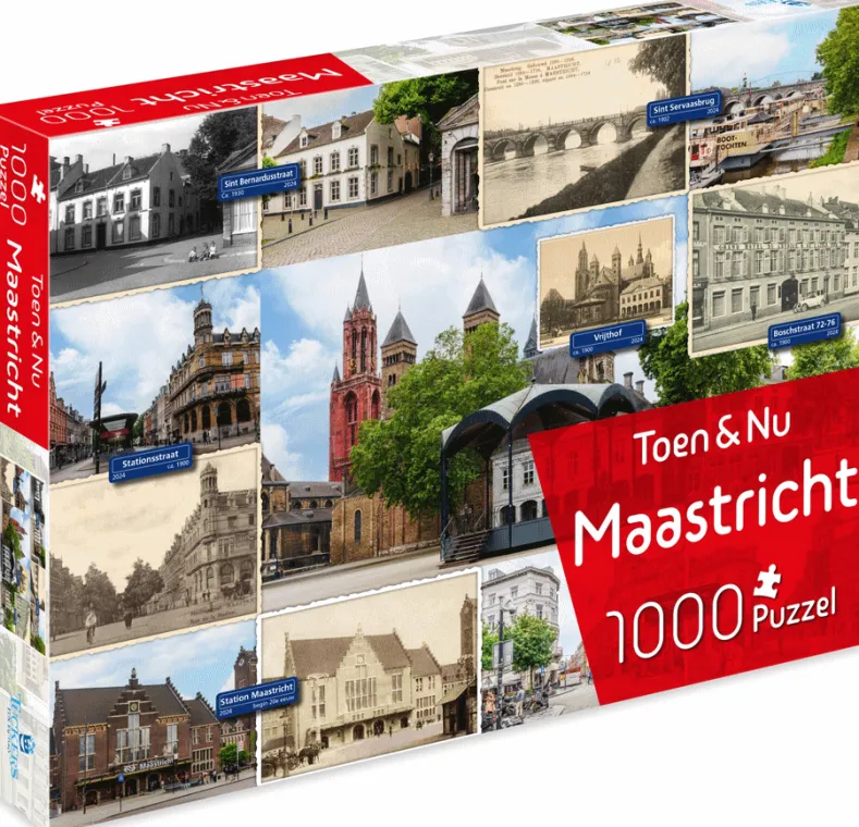 Toen & Nu - Maastricht Puzzel (1000 stukjes)