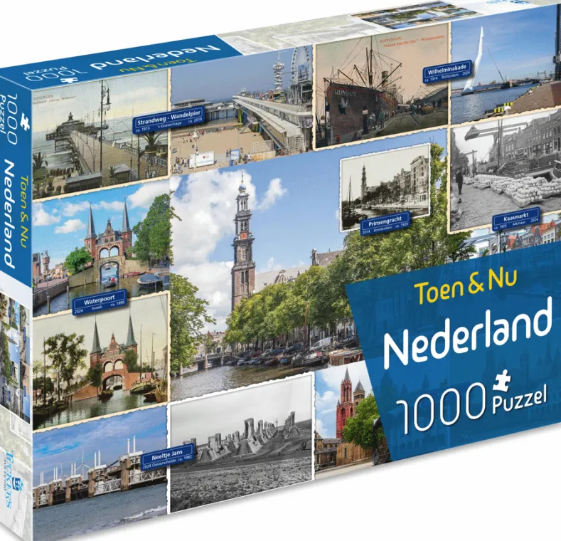 Toen & Nu - Nederland Puzzel (1000 stukjes)