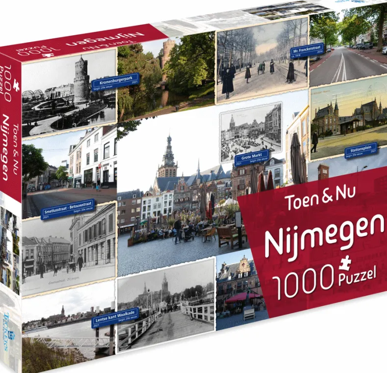 Toen & Nu - Nijmegen Puzzel (1000 stukjes)