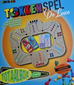 Tokken Bord - De Luxe - Totaalbox Hout