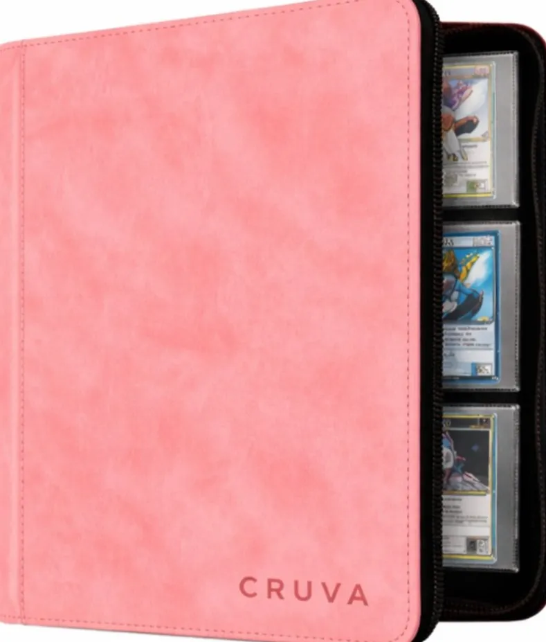Toploader Binder - 9 Pocket (252 kaarten) Roze