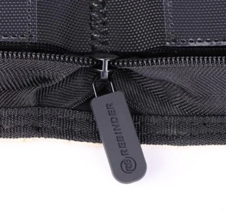 Toploader Binder (35pt) - Zipped 9-pocket Sand
