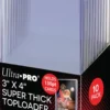 Toploader - Regular 3"x4" Super Thick 130PT (10 stuks)