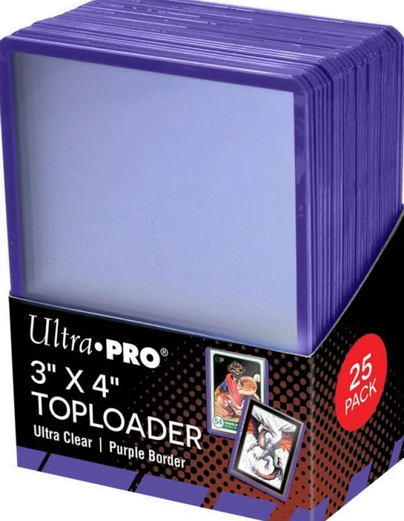 Toploaders Purple Border (25 stuks)