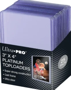 Toploader - Ultraclear Platinum 3x4 (Standard TCG Cards - 35pt) (25 stuks)