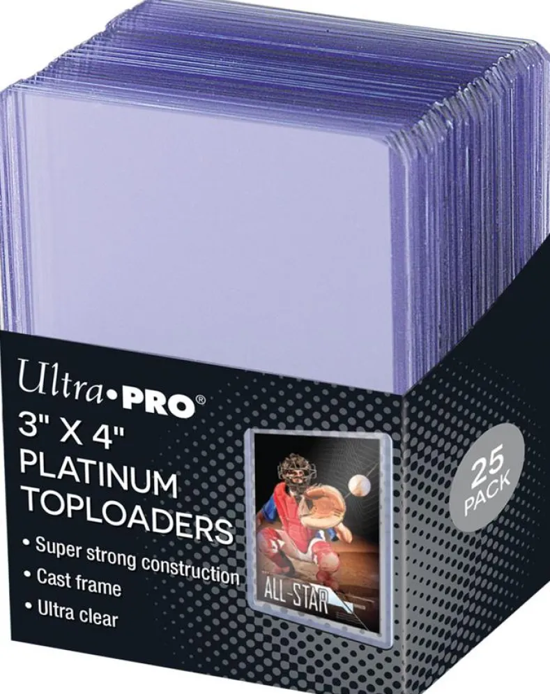 Toploader - Ultraclear Platinum 3x4 (Standard TCG Cards - 35pt) (25 stuks)