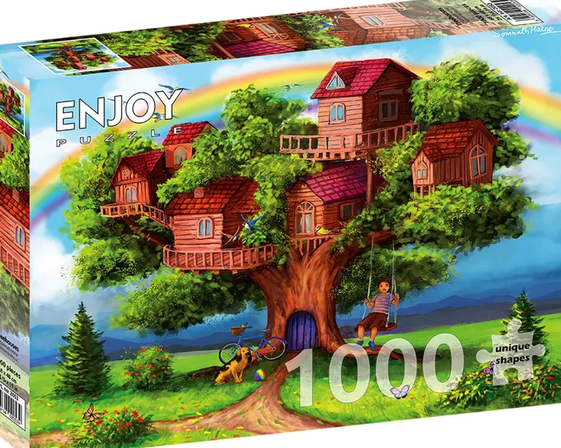 Treehouses Puzzel (1000 stukjes)
