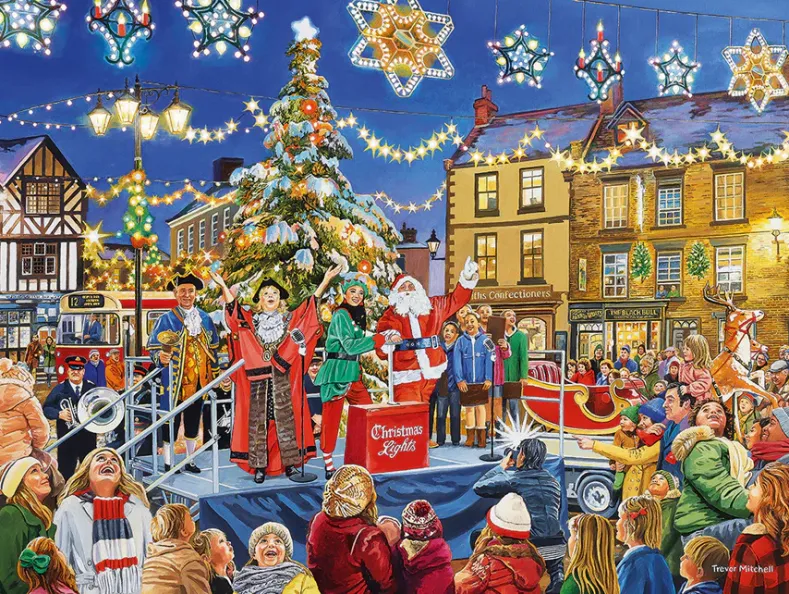 Trevor Mitchell - Christmas Switch On Puzzel (1000 stukjes)