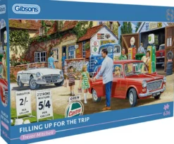 Trevor Mitchell - Filling Up for the Trip Puzzel (636 stukjes)