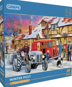 Trevor Mitchell - Winter Post Puzzel (500 stukjes)