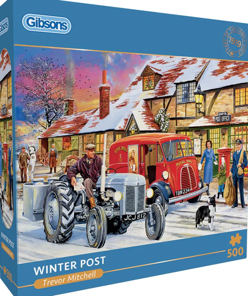 Trevor Mitchell - Winter Post Puzzel (500 stukjes)