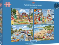 Trevor Mitchell - Wish You Were Here Puzzel (4 x 500 stukjes)