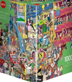 Triangle Box - Best of Musicals Puzzel (1000 stukjes)