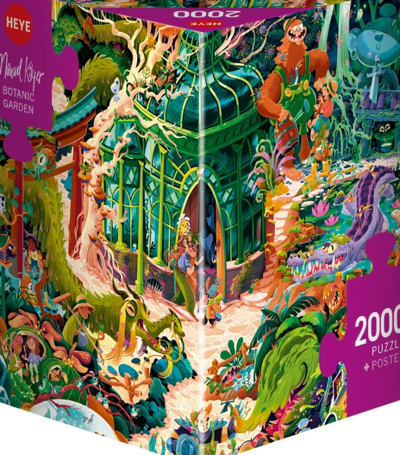 Triangle Box - Botanic Garden Puzzel (2000 stukjes)